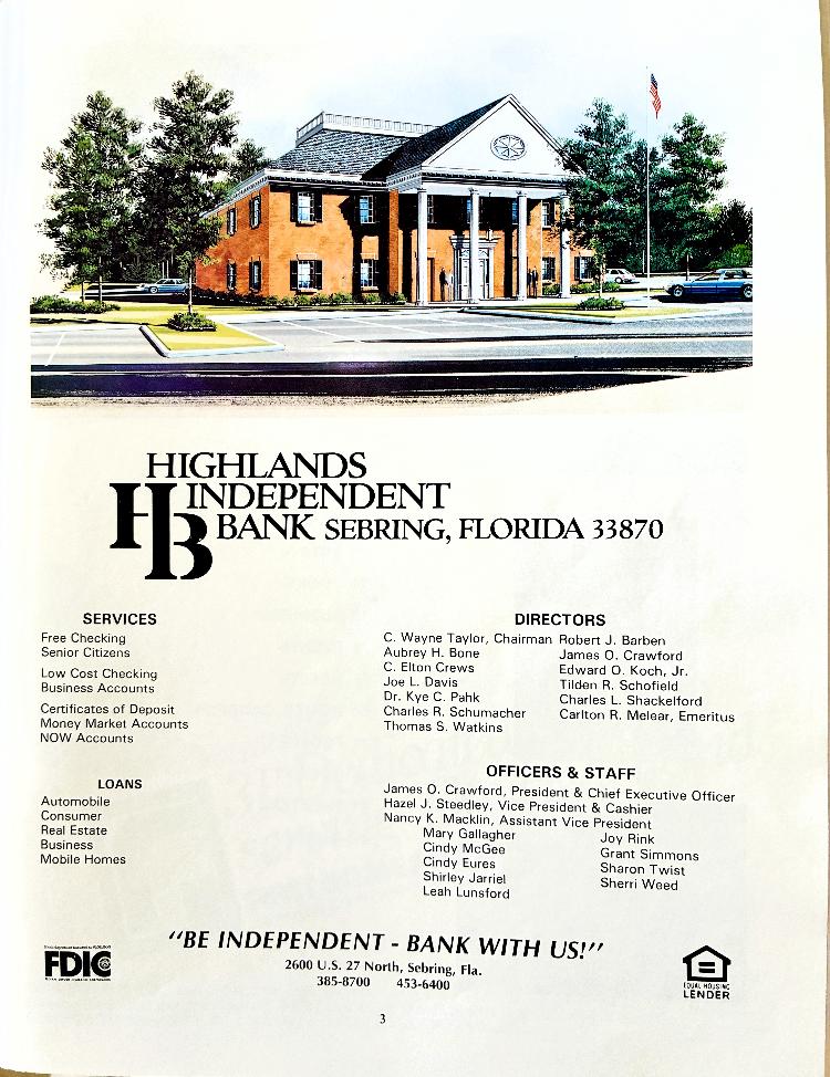 Highlands Independent Bank